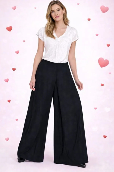 Giorgal Elegant Palazzo Pants for Women MIRA