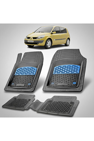 TEAMCAR Renault Scenic II 1 MPV Συμβατά Πατάκια Δαπέδου 2003-2006 |   Μπλε