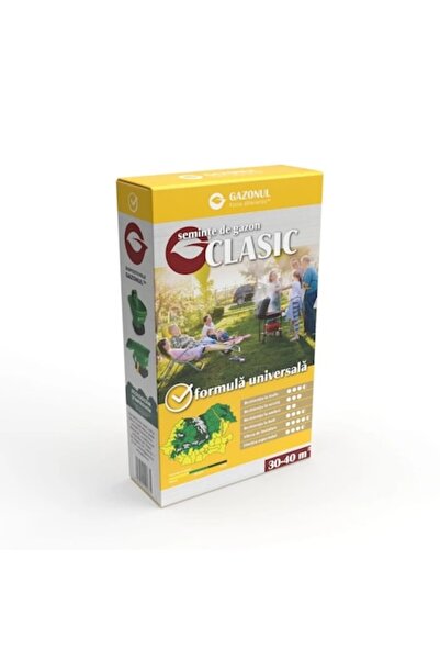 Gazonul Semințe Gazon Clasic, amestec versatil pentru grădini și spații publi...