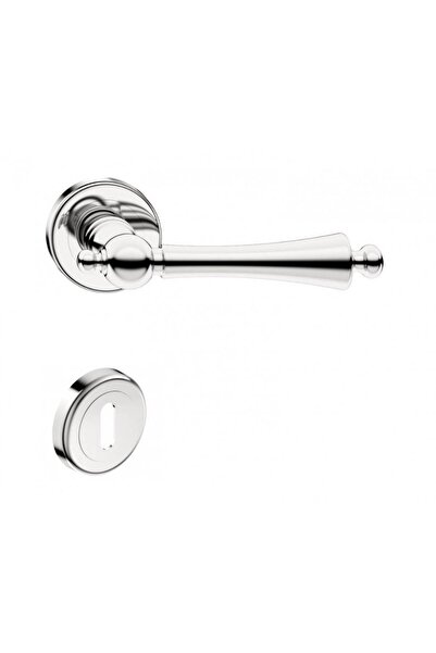 THG CENTURY Chrome Door Handles with Key Rosette