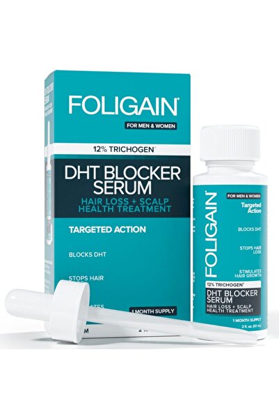 FOLIGAIN Ορός Αναγέννησης Μαλλιών με Αποκλεισμό DHT – 12% Τριχογόνο, 60 ml