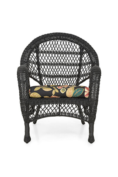 Maison Mex Fotoliu gradina/terasa SUSAN L.76 l.74 H.91 negru