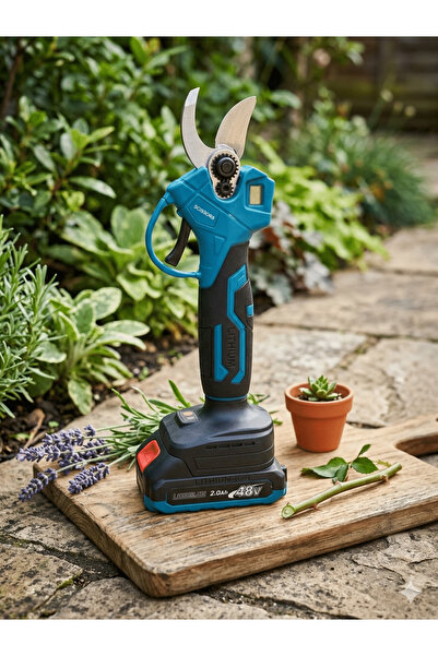 Z-Tools Mașină de tuns gard viu electrică pentru copaci, 2 baterii / ZTS8794