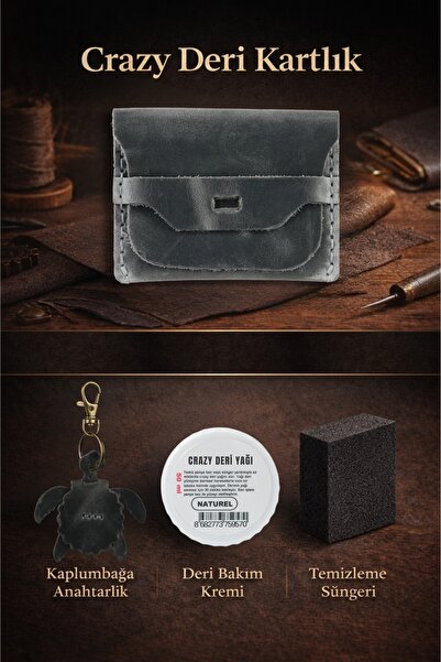 deribo Crayz Leather Card Holder