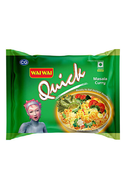 WAI نودلز بالكاري ماسالا نباتي 5 × 75 غرام