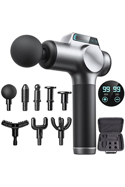 ewenta Aparat Masaj Ewenta® FLEXI, 99 Viteze, 8 Capete, 3200 RPM, Silentios, ...