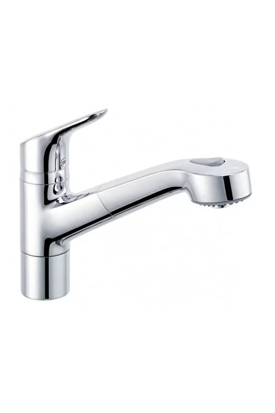 Kludi Baterie bucatarie cu dus extractibil Objekta crom