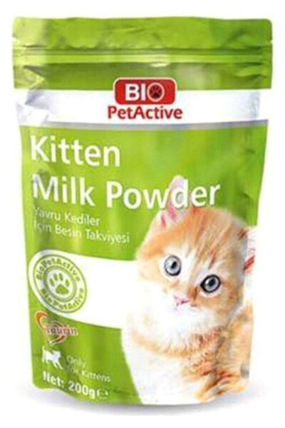 Bio PetActive Bio Pet Active Kıtten Bıo Kitten Milk Powder 200 Gr. ( Yavru Ke...