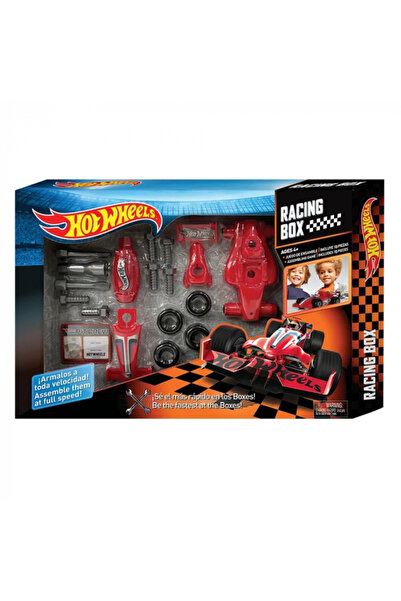 HOT WHEELS Set de asamblare pentru mașini de curse, Hot Wheels, 18 piese