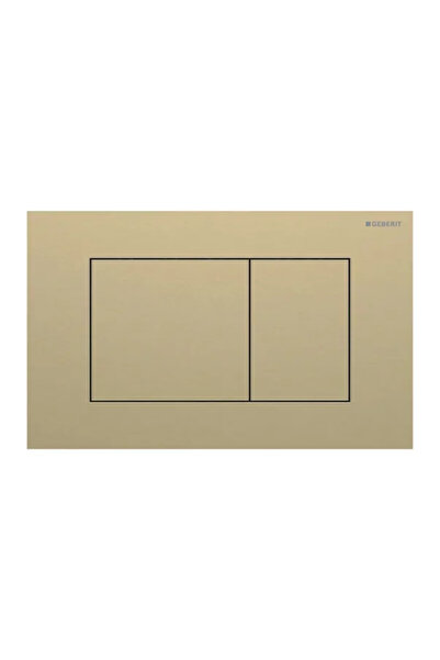 Geberit Clapeta de actionare Sigma40 Slim culoare alama finisaj periat