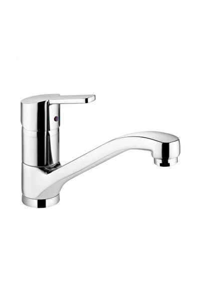 Kludi Logo Neo kitchen faucet, rotating spout, shiny chrome