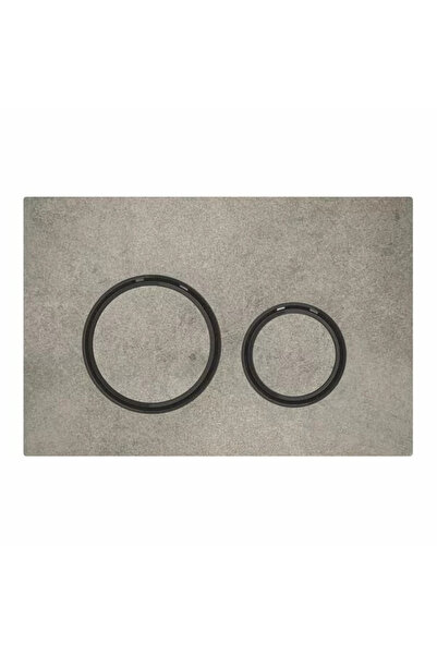 Geberit Clapeta de actionare Sigma21 aspect beton/inel negru