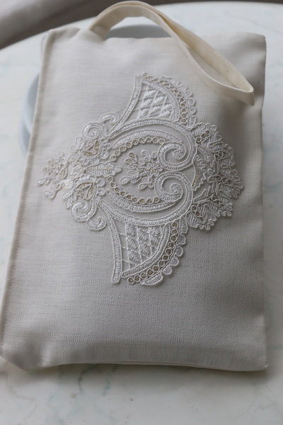 vipceyiz Geantă de mână elegantă din dantelă