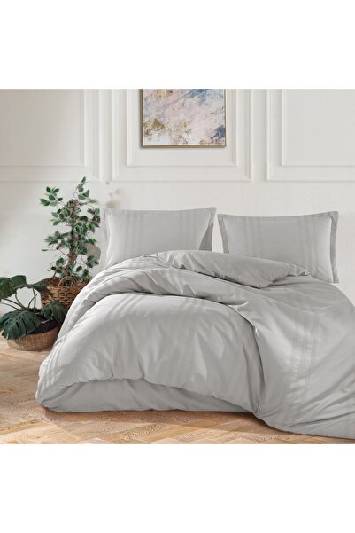 Clasy Жакардово спално бельо Ranforce, Дом, Melkor V7 Сив