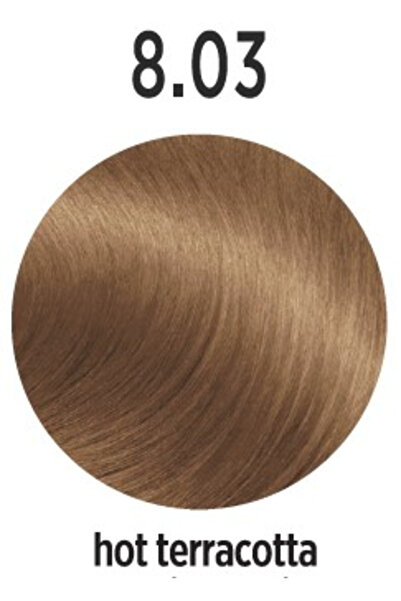 Element Vopsea de păr profesională 8.03, 100 ml, teracotă fierbinte