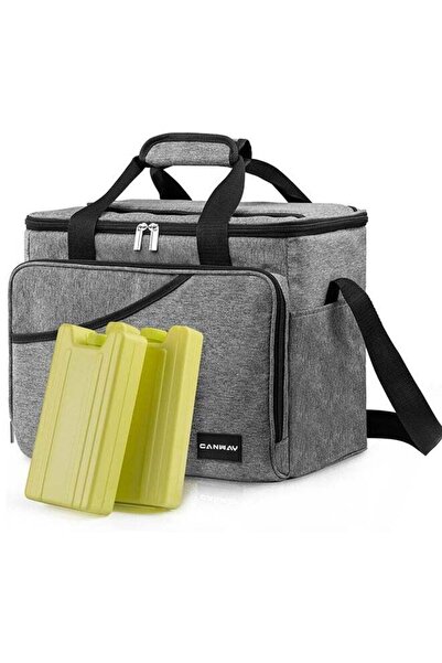 Arabest Insulated Lunch Bag, Large Capacity Portable Cooler with Shoulder Str...