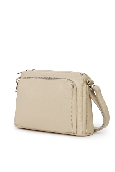 myOwn Geantă crossbody de damă Vania din piele crem