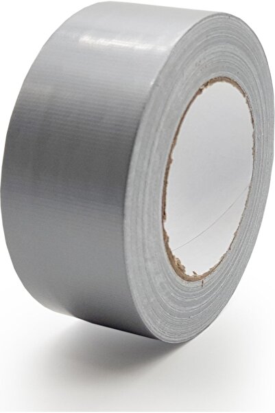 CTR Ticaret GÜMÜŞ(GRİ) (Pvc Bezli Bant)- 48MM x 40MT Suya Dayanıklı Duct Tape