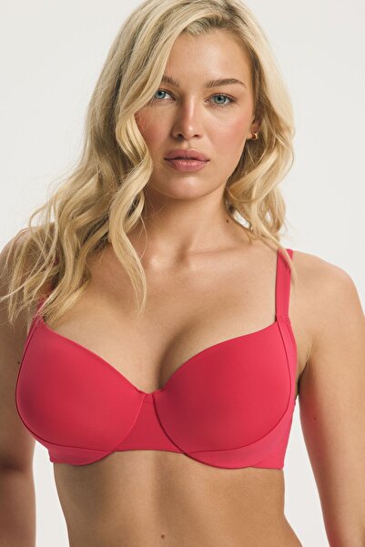 ESOTIQ Bikini Top Lightly Padded Swim Bra Sewn-In Cup High Support Underwired...