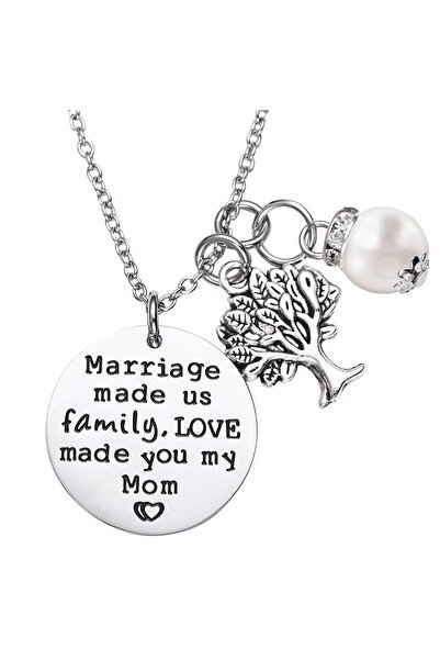 OEM Stainless Steel Necklace with Pearl and Pendant