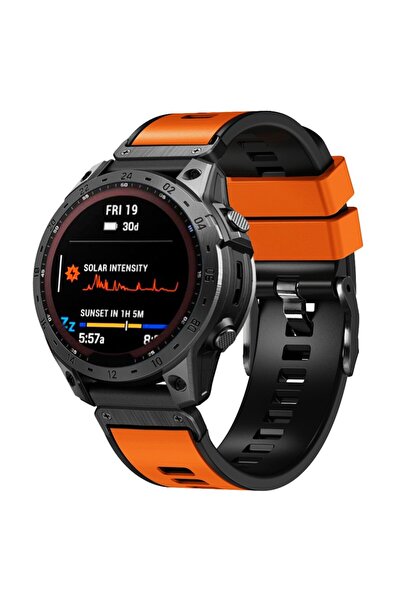 OEM Λουράκι KALEBOL KLB-SSGJ-001 ΓΙΑ Garmin Fenix 7X / 7X Pro Silicone Watch ...