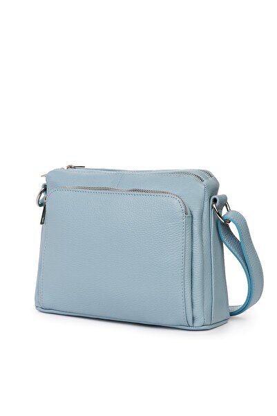 myOwn Vania Bleu Women's Leather Crossbody Bag