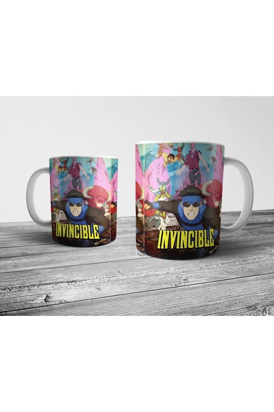 Pixxa Invincible Season 4 Themed Mug Model 3