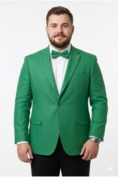 Plus Scorpion Elegant Modern Jacket with Refined Cut for Men