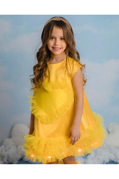 fustite cu luminite Little Dress with Sun Lights/Dandelion - 10-12 years (140...