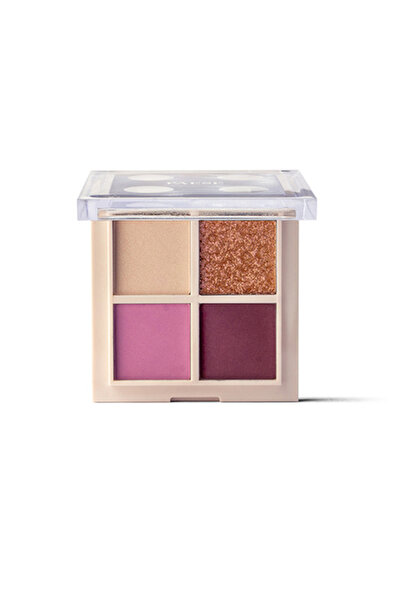 PAESE Daily Vibe Palette 4 eye shadow palette 04 Tropical Orchid, 5.5 g
