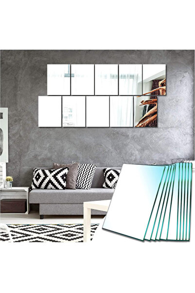 MaffStuff Rectangular Self-Adhesive Acrylic Mirrors, Set of 6, 10x15 cm, Maff...