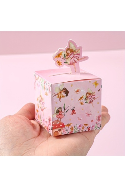Generic Brand Flower Fairy Themed Gift Box 24 Piece Party Set