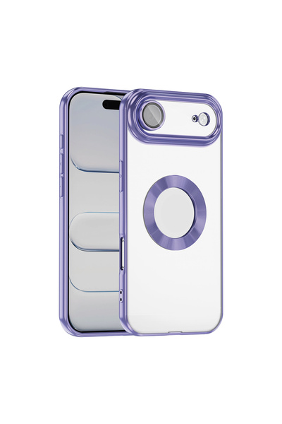 Başkenttekno iPhone 17 Air Case Logo Showing Glossy Edge Camera Lens Protecte...