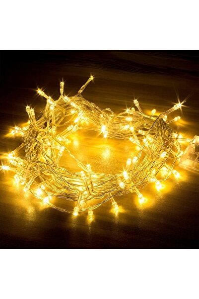 Generic زايـو سلسلة أضواء LED باللون الأبيض الدافئ 10 أمتار