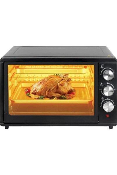 Tradeo فرن كهربائي متعدد الوظائف بسعة 60 لتر، للخبز والشواء والتحمير مع تحكم ...