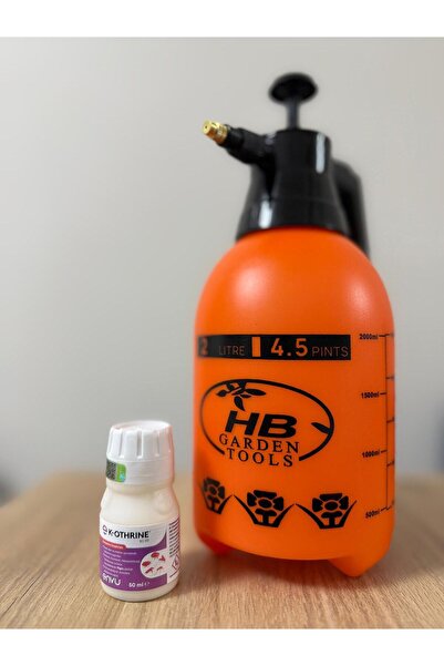 Akan Tarım K-Othrine SC 50 Haşere İlacı Seti | 50 ml + 2 Lt Sprey