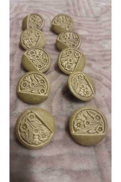 ILCARE Polyester Button 24 Size 15 mm 10 Pieces