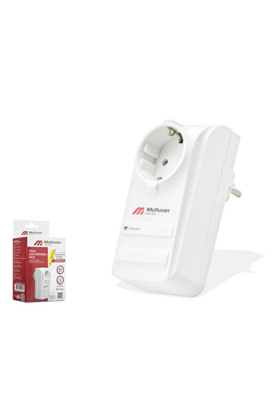 Epilons Shock-Proof Single Socket - White Zenvia-Tg4356