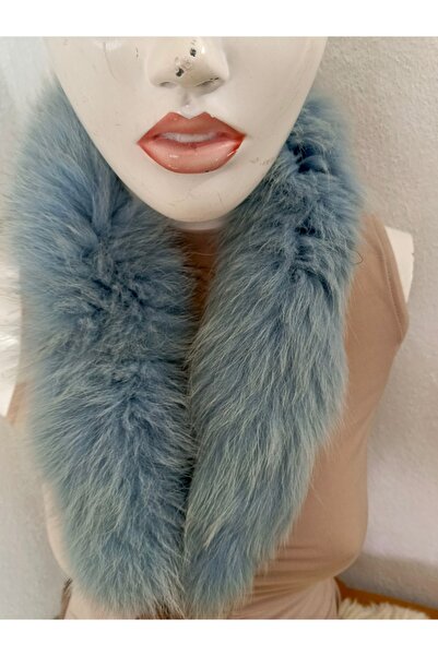 hoaryage Unisex Mink Fur Scarf, Neck Collar, Collar