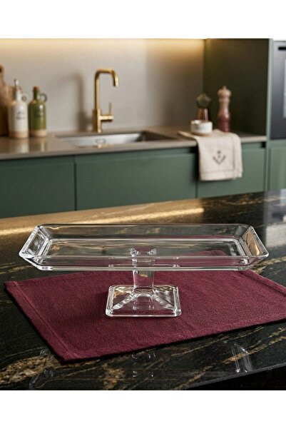 Paşabahçe 1 Adet Ayaklı Sunumluk & Servis & Pasta Tabağı