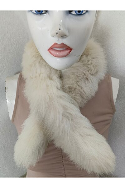 hoaryage Unisex Κασκόλ από βιζόν, Κολάρο λαιμού, Γιακάς