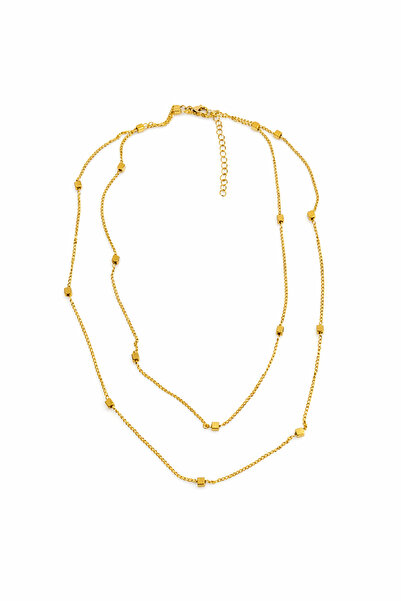 Sacha Accessories Küp Sıralı Zincir Kolye