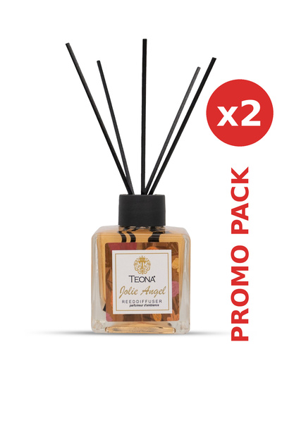 TEONA - 2 x Odorizant de Camera cu Betisoare Sandal 110ml