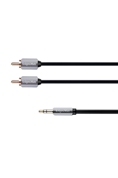 OEM Jack audio cable 3.5 mm to 2x RCA 3m STEREO Professional Kruger&Matz