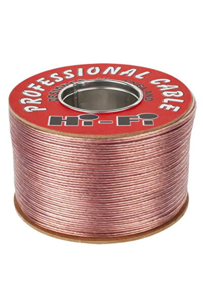 OEM Speaker cable 10m Professional 2x1mm Transparent copper Cabletech KAB0564-10