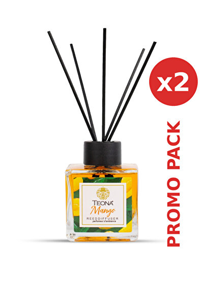 TEONA Pack - 2 x Odorizant de Camera cu Betisoare Mango 110ml
