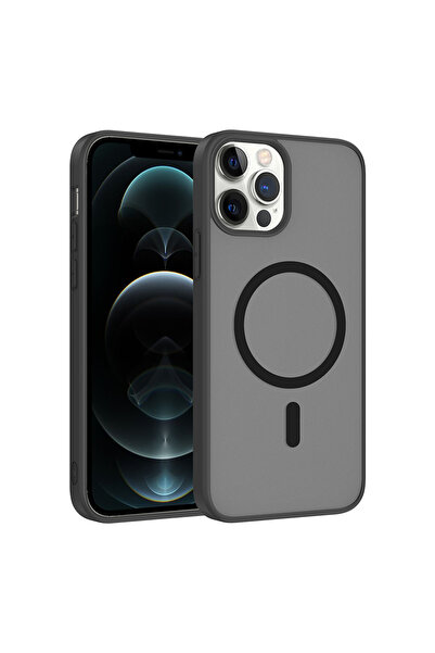TechTrove iPhone 11 Pro İçin Uyumlu Uyumlu Renkli Buzlu Tasarım Sararmaz Mags...