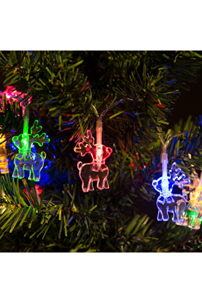 OEM Sir lumini 20 LED Reni multicolor pe baterii 2m PHENOM LIGHTING TECHNOLOGY