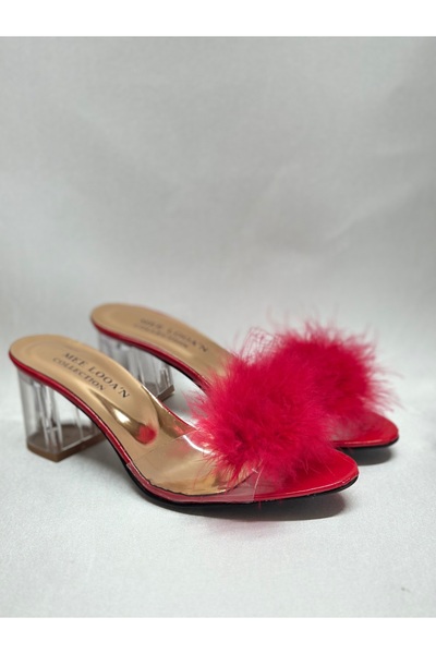 MOD10 Transparent Fur Slippers