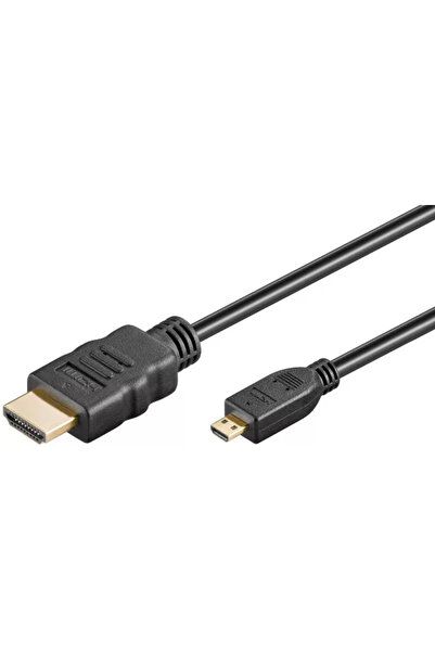 OEM Cablu micro HDMI la HDMI 2m v1.4 3D cu Ethernet